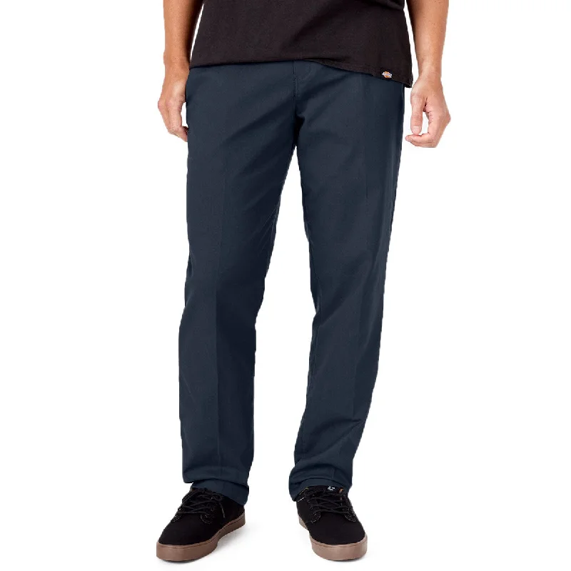 Deal Explosion Dickies Slim Straight Twill Skate Pants - Dark Navy