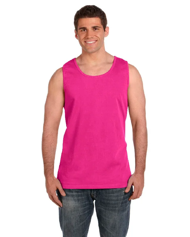 While Supplies Last Comfort Colors Garment-Dyed Tank | Heliconia