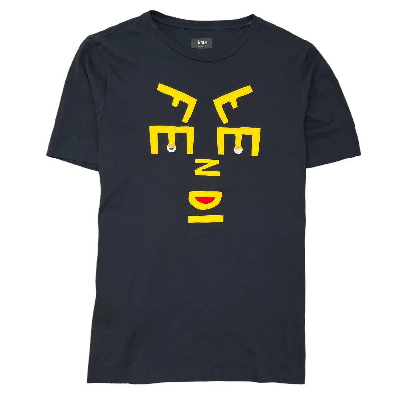 Massive Deals Men's Logo T-Shirt Black Size IT 54 / UK XXL