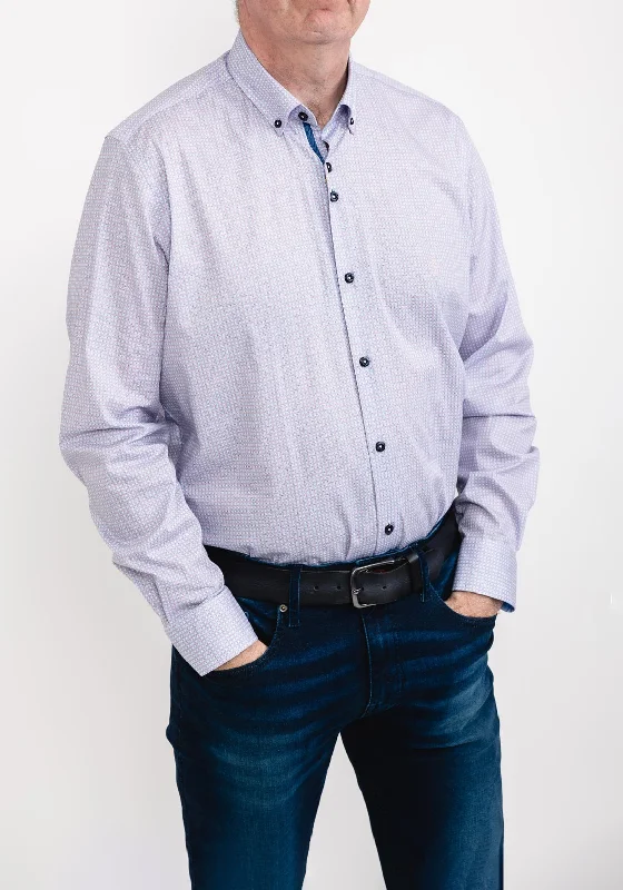 Weekend Bargains to Celebrate 6th Sense Print Shirt, Blue