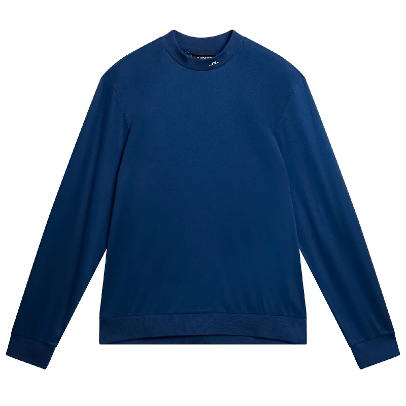 Now Available Jones Soft Cotton Crew Neck Sweater Estate Blue - SU24
