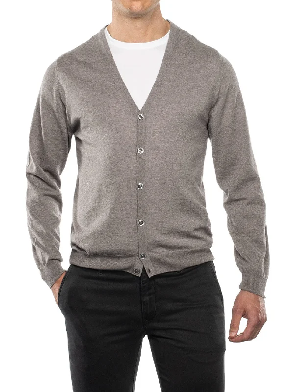 Massive Deals Strickjacke mit Knopfleiste Beige
