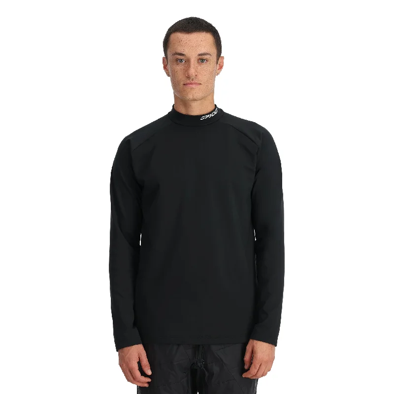 Limited Time Mens Castle Mock Crew - Black