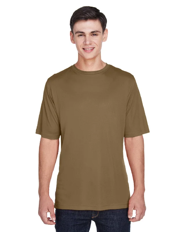 Extra Savings Team 365 Mens Zone Performance T-Shirt | Coyote Brown
