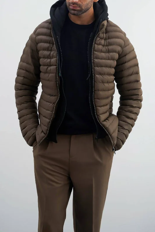 Weekend Offers That Sizzle HOODED DOUBLE ZIP PUFFER