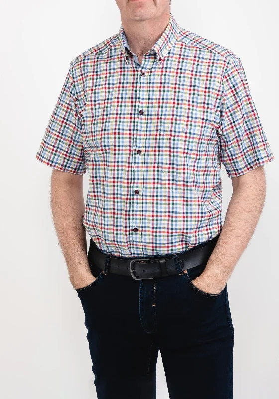Weekend Savings Bonanza Daniel Grahame Ivano Check Shirt, Green Multi