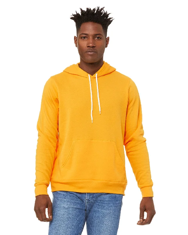 Doorbuster Deal Bella+Canvas Unisex Sponge Fleece Pullover Hoodie | Gold
