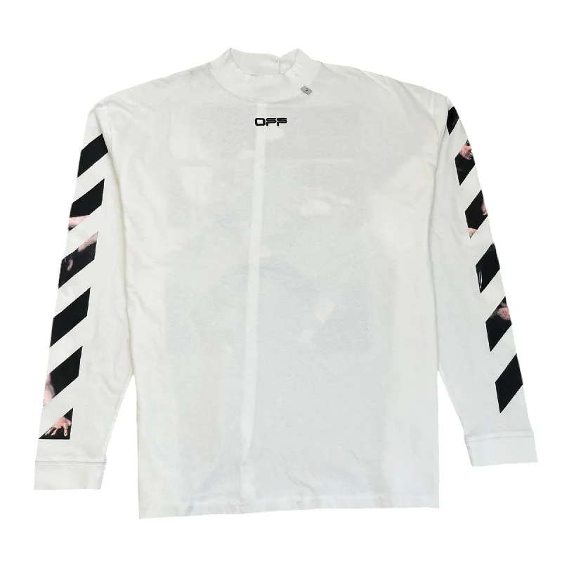 Today’s Special Men's Arrows Long Sleeve T-Shirt White Size M