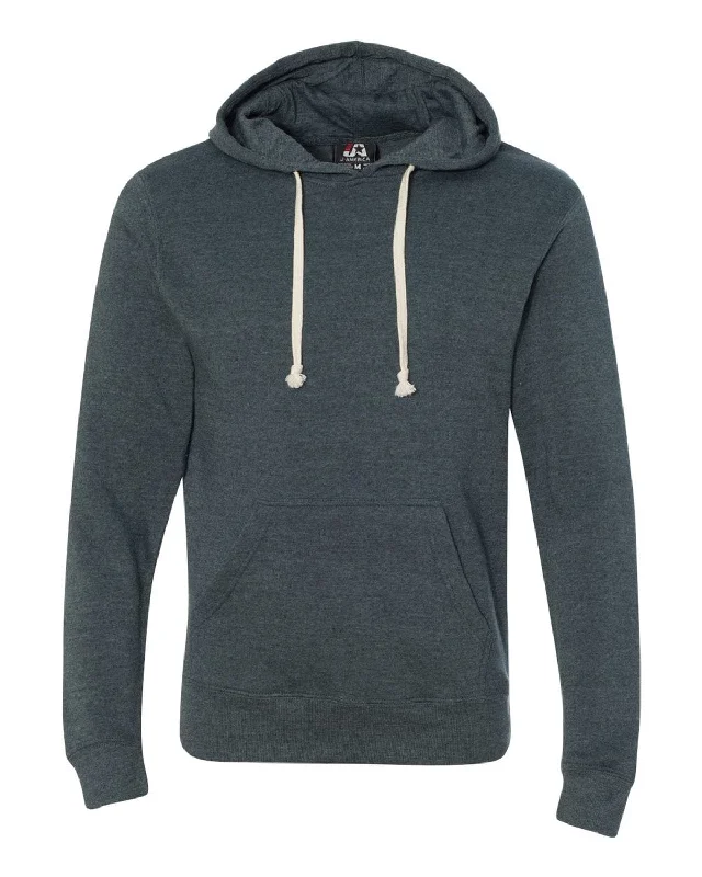 Deal of the Week J America Unisex Triblend Pullover Hoodie | Navy Triblend
