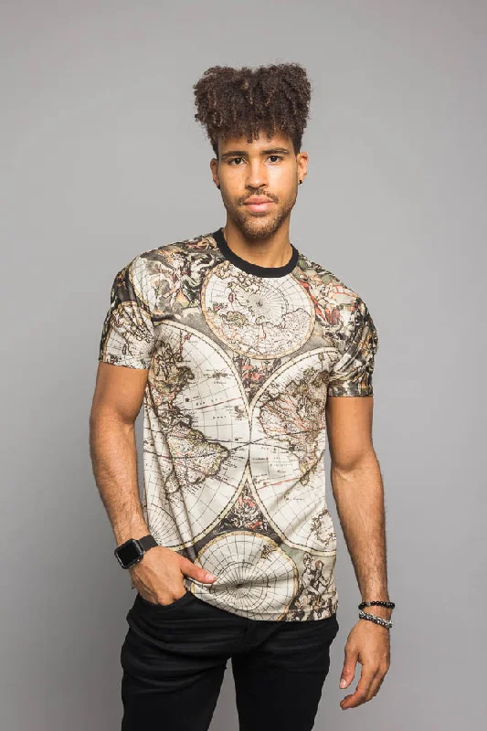Online Only Global Map T-Shirt