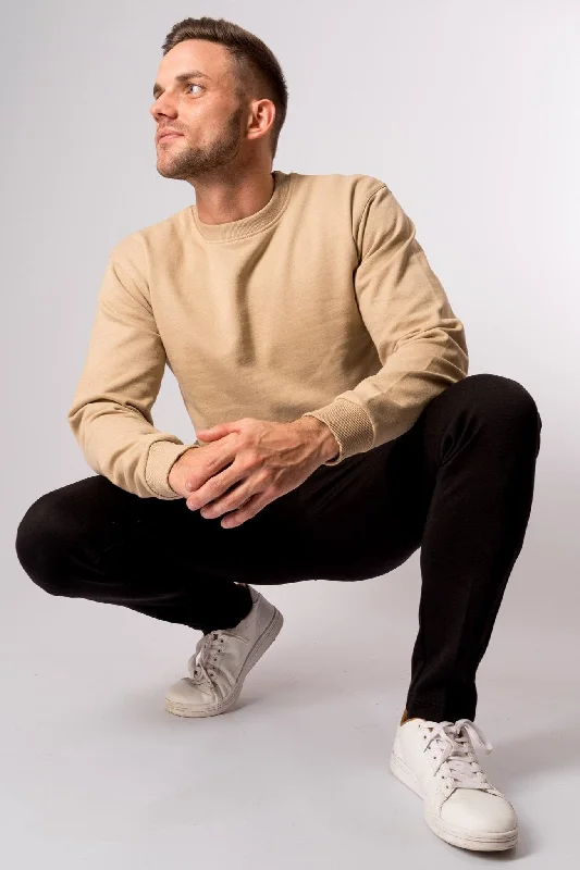 Your Weekend, Your Savings Basic Crewneck - Khaki