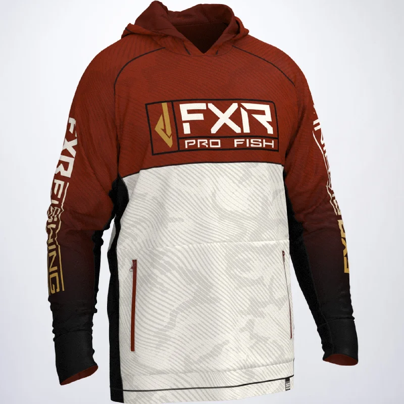 Super Sale Men's Tournament Hybrid UPF Pullover Hoodie