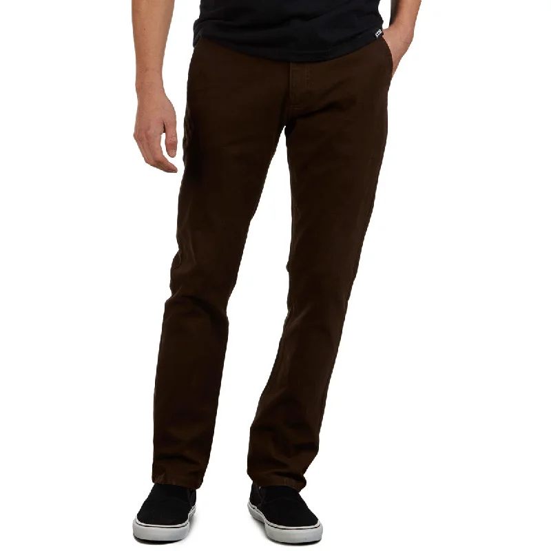 Weekend Specials to Indulge In CCS Standard Plus Straight Chino Pants - Brown